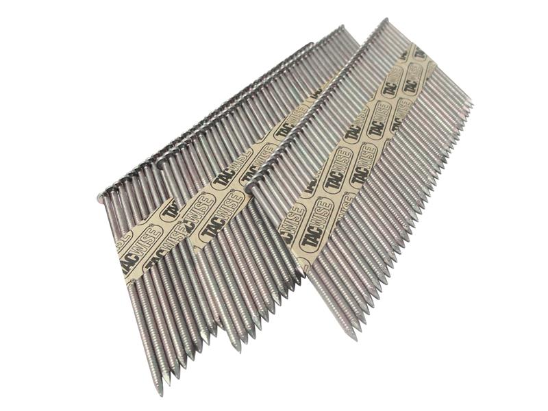TAC1122 - 34Â° Extra Galvanised Framing Plain Shank Nails Type 3.1/90mm (2200)