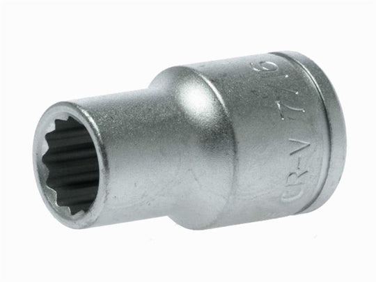TENM120114 - Bi-Hexagon Socket 12-Point Regular A/F 1/2in Drive 7/16in