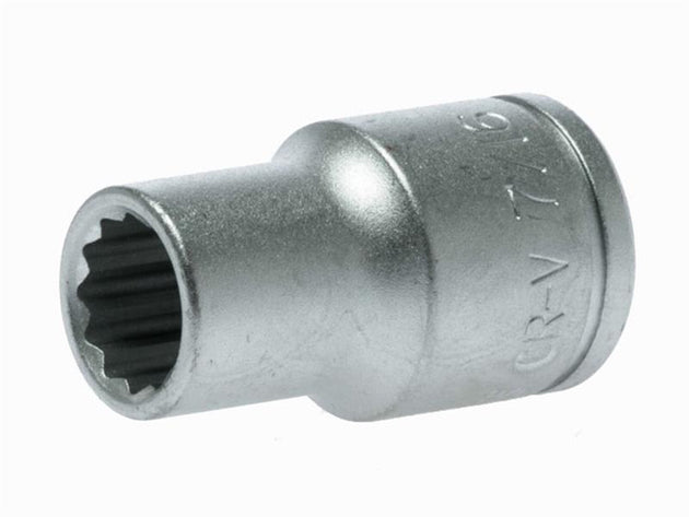 TENM120114 - Bi-Hexagon Socket 12-Point Regular A/F 1/2in Drive 7/16in