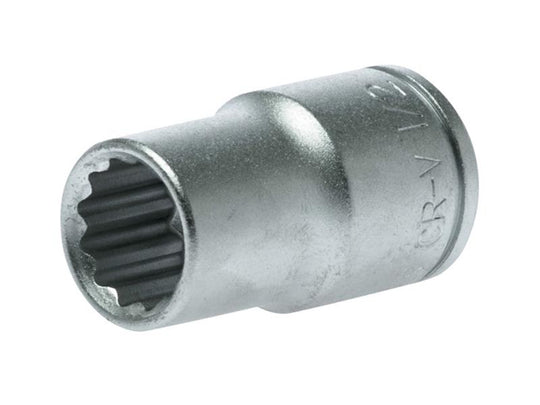 TENM120116 - Bi-Hexagon Socket 12-Point Regular A/F 1/2in Drive 1/2in