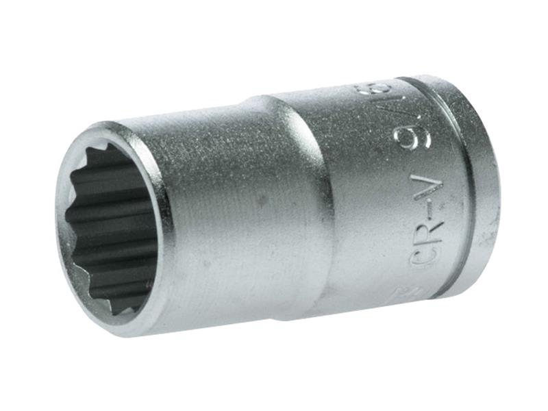 TENM120118 - Bi-Hexagon Socket 12-Point Regular A/F 1/2in Drive 9/16in