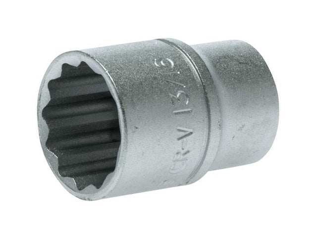 TENM120126 - Bi-Hexagon Socket 12-Point Regular A/F 1/2in Drive 13/16in