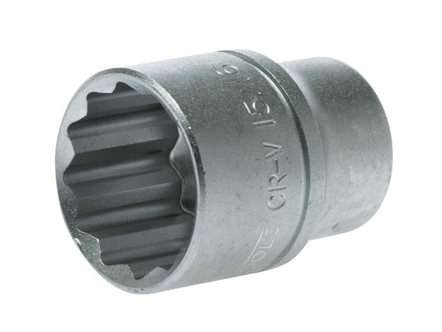 TENM120130 - Bi-Hexagon Socket 12-Point Regular A/F 1/2in Drive 15/16in