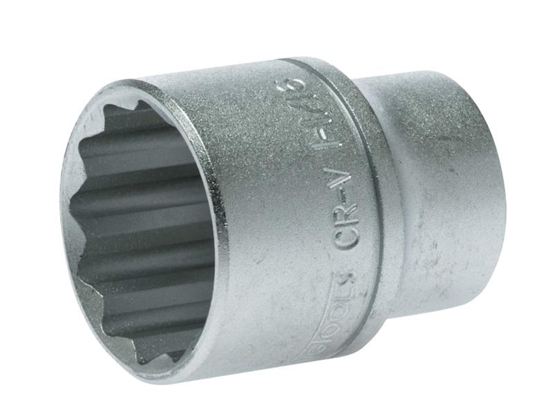 TENM120134 - Bi-Hexagon Socket 12-Point Regular A/F 1/2in Drive 1.1/16in