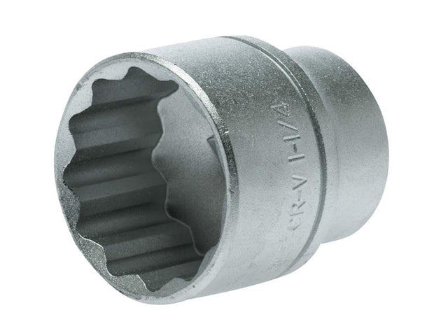 TENM120140 - Bi-Hexagon Socket 12-Point Regular A/F 1/2in Drive 1.1/4in