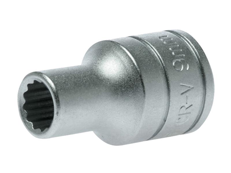 TENM120509 - Bi-Hexagon Socket 12-Point 1/2in Drive 9mm