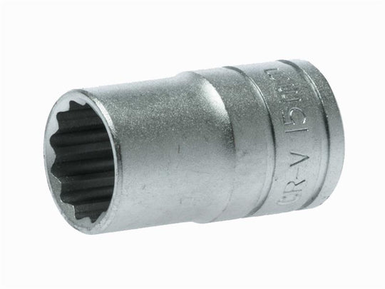 TENM120515 - Bi-Hexagon Socket 12-Point 1/2in Drive 15mm
