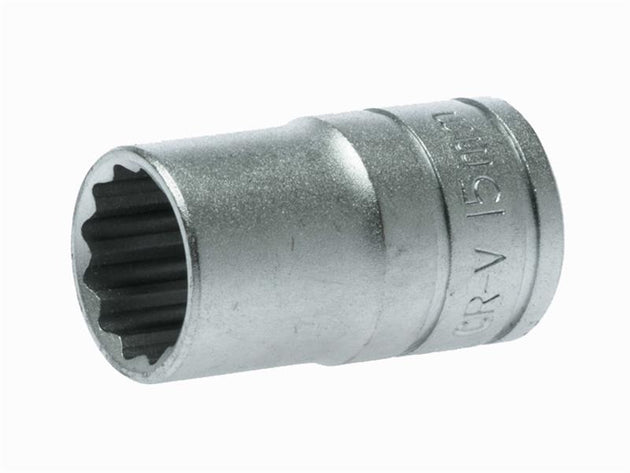 TENM120515 - Bi-Hexagon Socket 12-Point 1/2in Drive 15mm