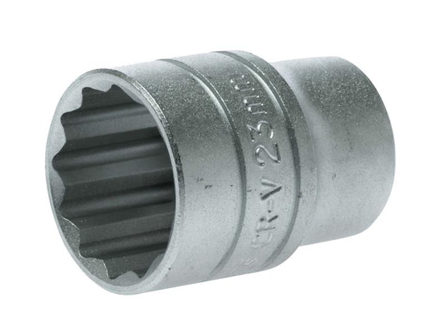 TENM120523 - Bi-Hexagon Socket 12-Point 1/2in Drive 23mm
