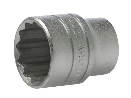 TENM120527 - Bi-Hexagon Socket 12-Point 1/2in Drive 27mm