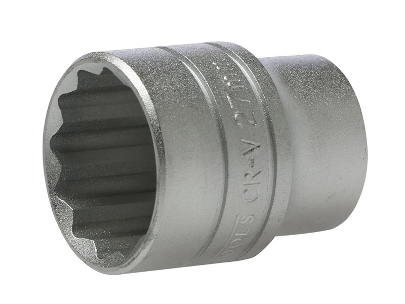 TENM120527 - Bi-Hexagon Socket 12-Point 1/2in Drive 27mm