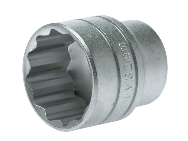 TENM120532 - Bi-Hexagon Socket 12-Point 1/2in Drive 32mm