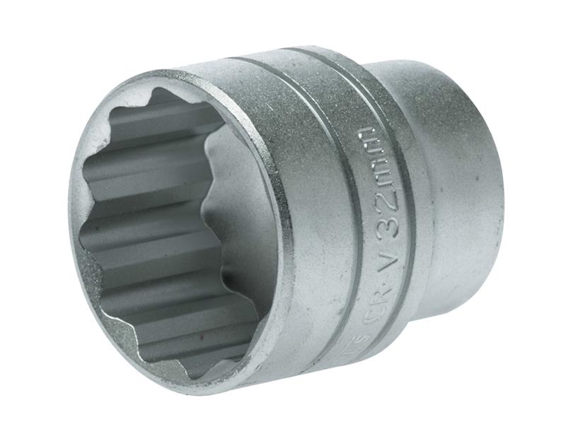 TENM120532 - Bi-Hexagon Socket 12-Point 1/2in Drive 32mm