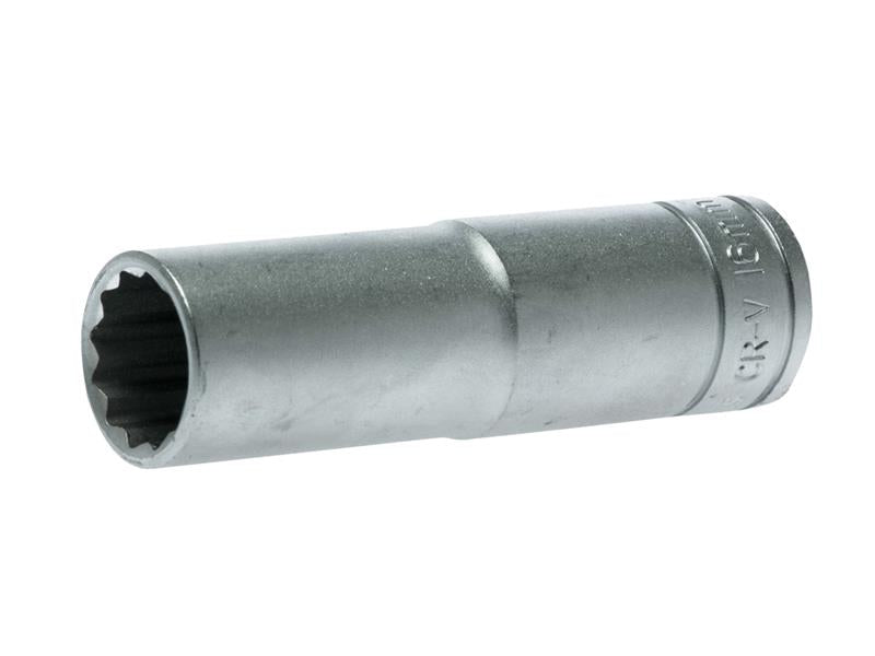 TENM120616 - Bi-Hexagon Socket Deep 12-Point 1/2in Drive 16mm