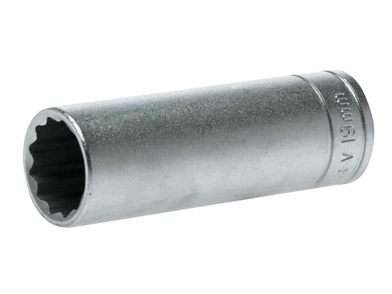 TENM120619 - Bi-Hexagon Socket Deep 12-Point 1/2in Drive 19mm