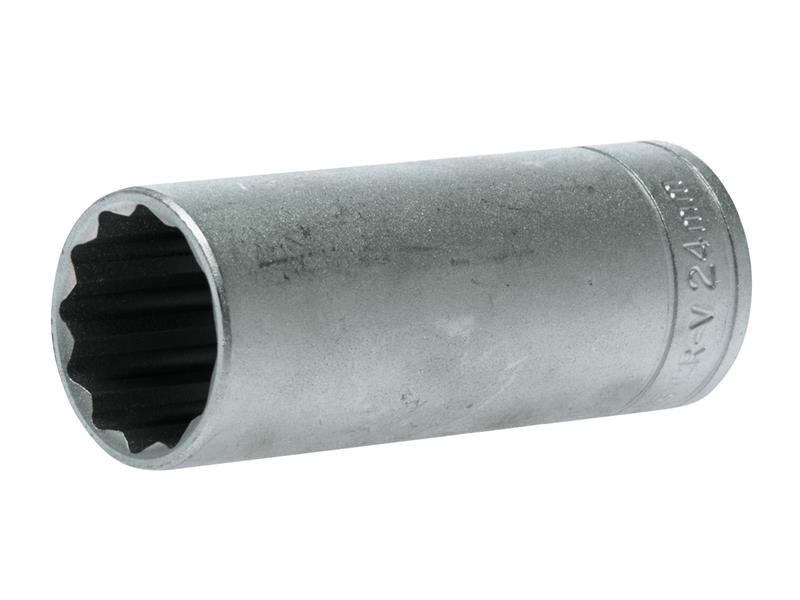 TENM120624 - Bi-Hexagon Socket Deep 12-Point 1/2in Drive 24mm