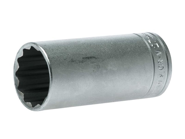 TENM120627 - Bi-Hexagon Socket Deep 12-Point 1/2in Drive 27mm
