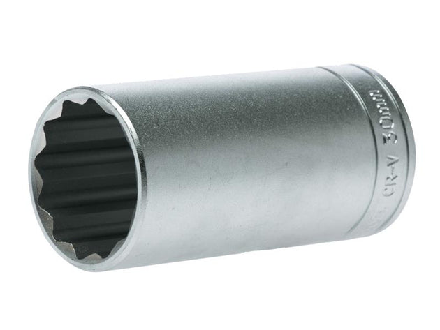 TENM120630 - Bi-Hexagon Socket Deep 12-Point 1/2in Drive 30mm