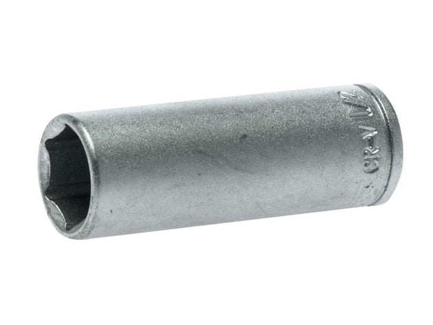 TENM140216 - Hexagon Socket Deep 6 Point Regular AF 1/4in Drive 1/2in