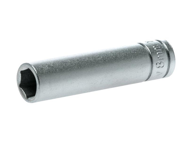 TENM140608 - Hexagon Socket Deep 6 Point Regular 1/4in Drive 8mm