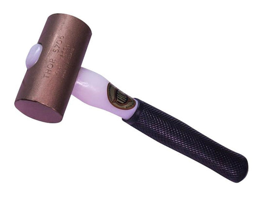 THO245706 - Round Solid Copper Mallet 50mm 1745g