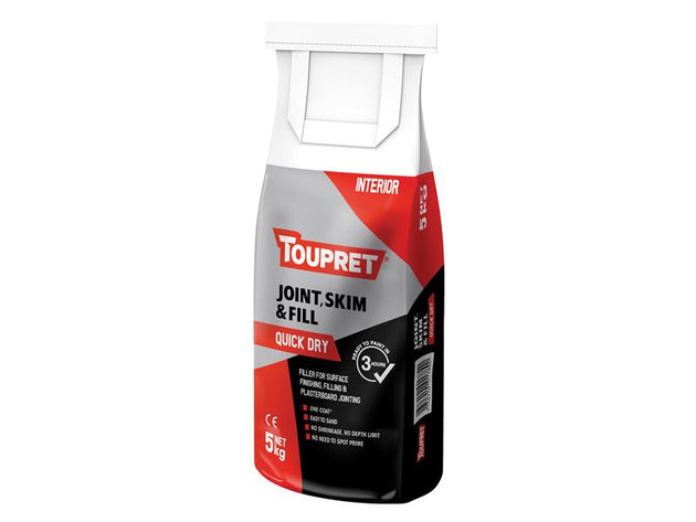 TOUFGBJSR05G - Quick Dry Joint Skim & Fill 5kg