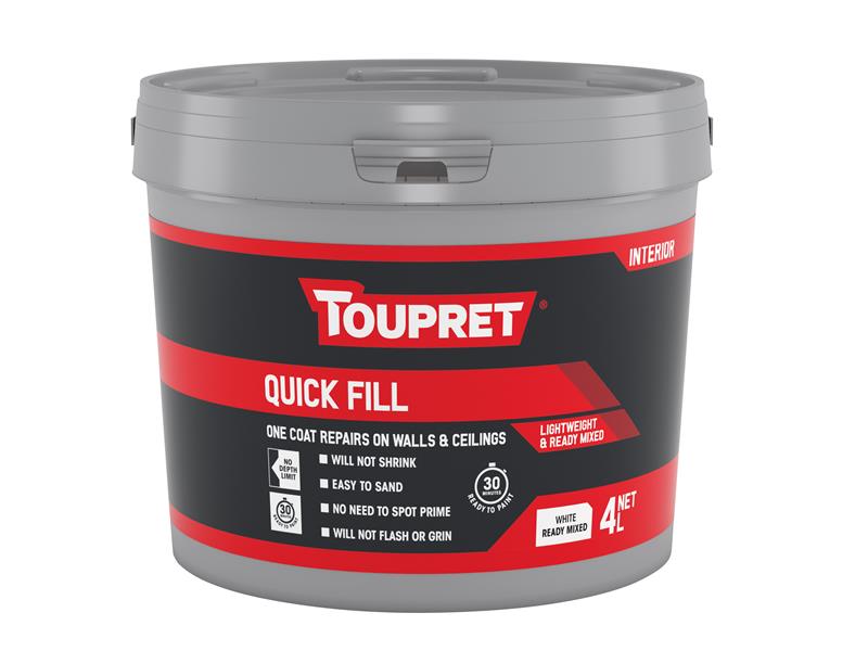 TOUTTREDLP04 - Quick Fill (Interior) - 4 litre