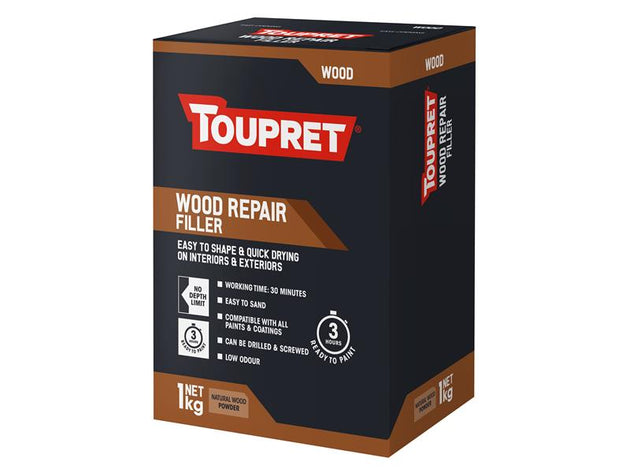 TOUTTREPBO01 - Wood Repair Filler Natural Wood 1kg