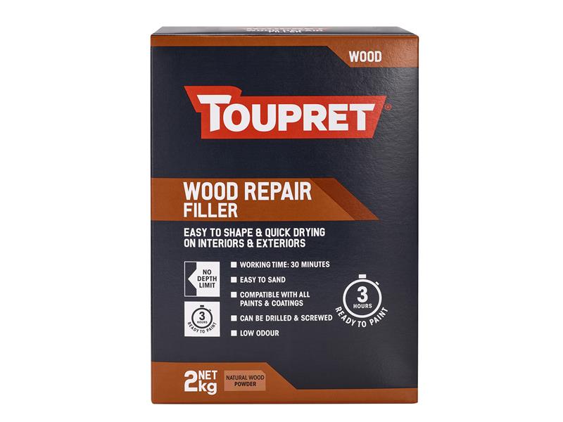 TOUTTREPBO02 - Wood Repair Filler Natural Wood 2kg