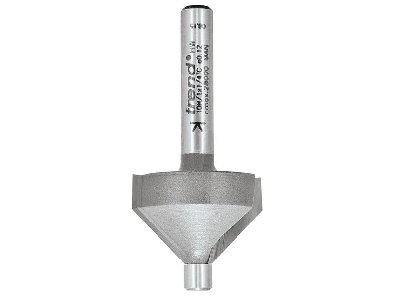 TRE10H114TC - 10H/1 x 1/4 TCT Pin Guided Chamfer / Bevel 45Â° 10 .0 x 14.0mm