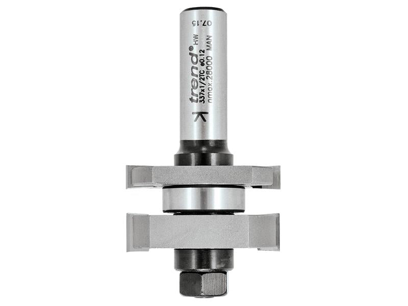 TRE33712TC - 337 x 1/2 TCT Tongue & Groove Set 6.35mm x 10.0mm