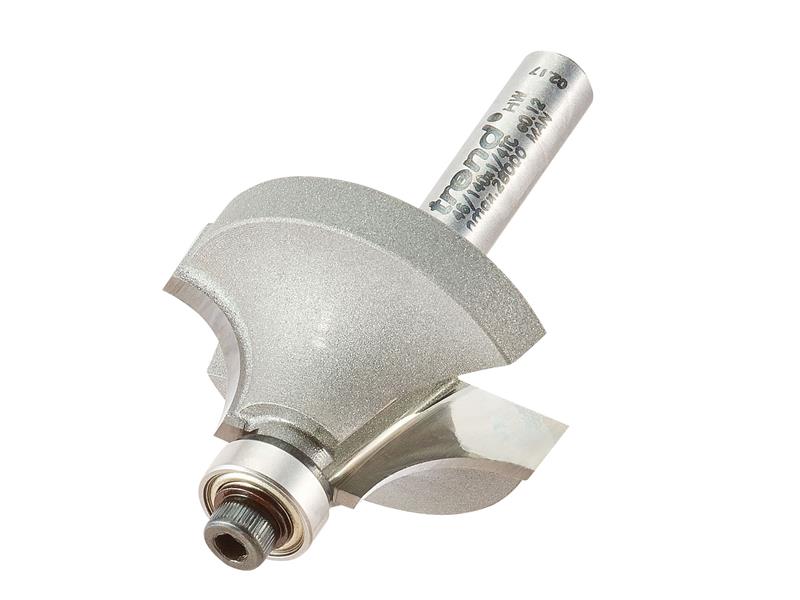 TRE4614014TC - 46/140 x 1/4 TCT Bearing Guided Ovolo & Round Over 9.5mm Radius