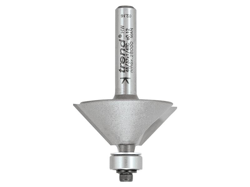 TRE463714TC - 46/37 x 1/4 TCT Bearing Guided Chamfer 45Â° 31.8 x 12mm