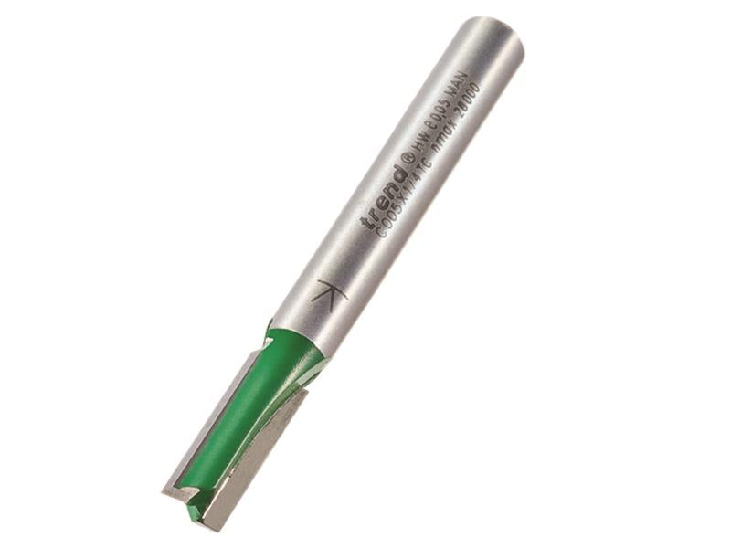 TREC00514TC - C005 x 1/4 TCT Two Flute Cutter 6.0 x 16.0mm