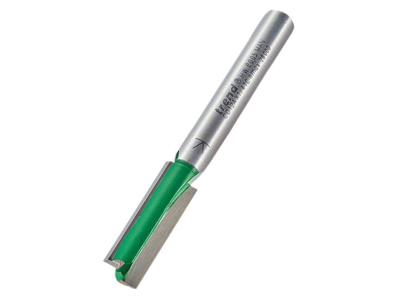 TREC012A14TC - C012A x 1/4 TCT Two Flute Cutter 8.0 x 25.0mm