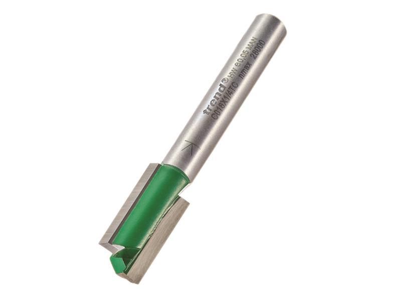 TREC01614TC - C016 x 1/4 TCT Two Flute Cutter 10.0 x 19.1mm