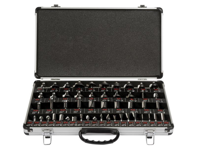 TRESET50PC14 - 1/4in TCT Router Bit Starter Set, 50 Piece