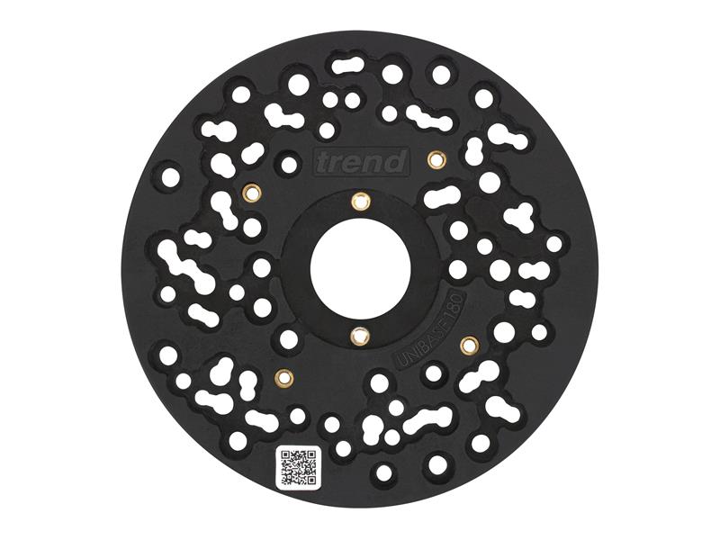 TREUNIBAS180 - UNIBASE/180 Universal Plunge Router Sub-Base 180mm