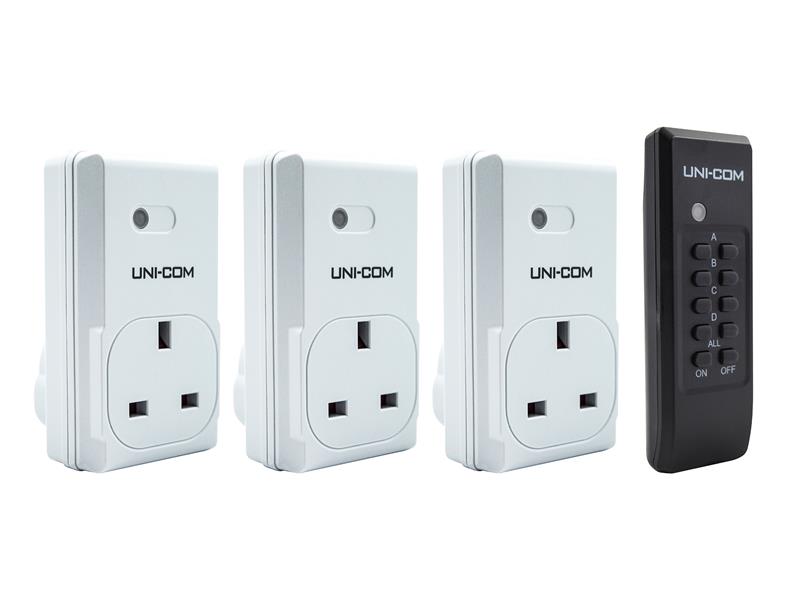 UNC63810 - Remote Sockets x 3 UNC63810