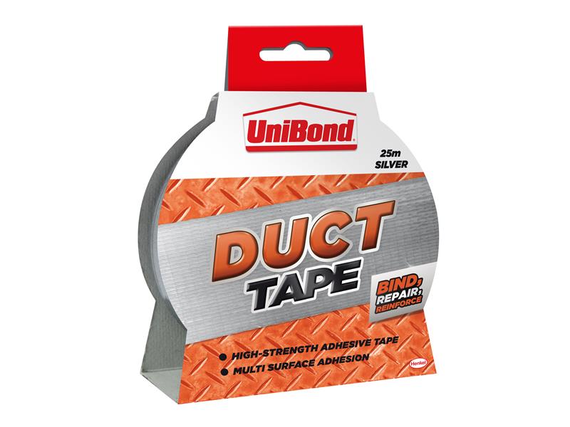 UNI1418606 - DIY Duct Tape Silver 50mm x 25m