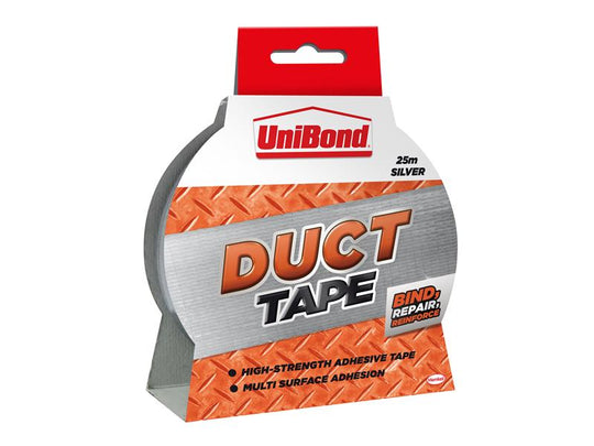 UNI1418606 - DIY Duct Tape Silver 50mm x 25m