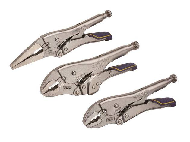 VIST76KBT - Fast Release™ Locking Pliers Set of 3 7R  9LN & 10WR
