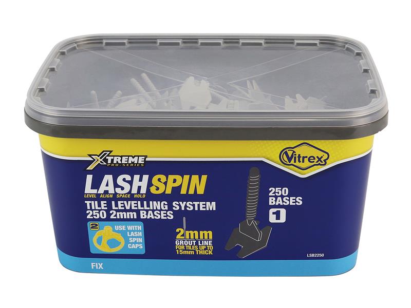 VITLSB2250 - LASHSPIN Base 2mm (250)