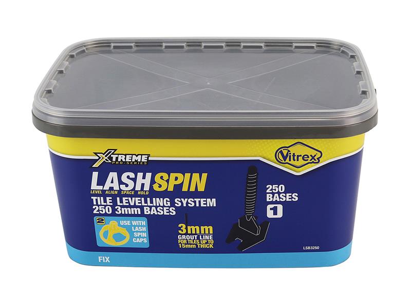 VITLSB3250 - LASHSPIN Base 3mm (250)