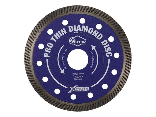 VITPTDD115 - Xtreme Pro Thin Diamond Disc 115mm
