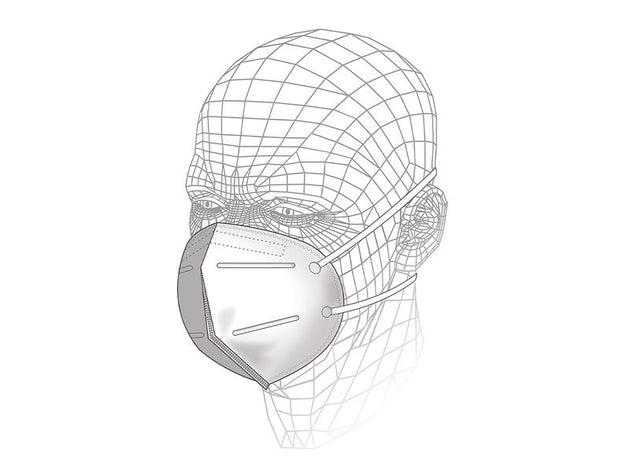 VITS40913 - Fold Flat Respirator P1 (Pack 3)