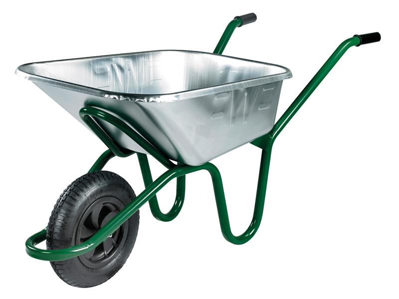 WALIGVPDD - 120L Galvanised Invincible Wheelbarrow