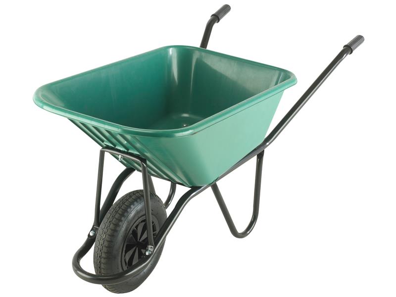 WALMONPPDD - 120L Green Monarch Polypropylene Wheelbarrow