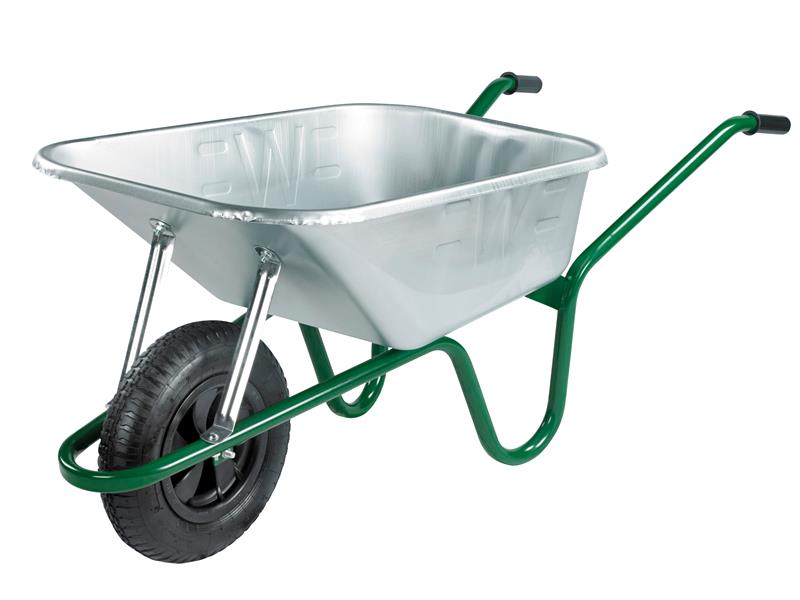 WALPGVPDD - 120L Galvanised Professional Wheelbarrow