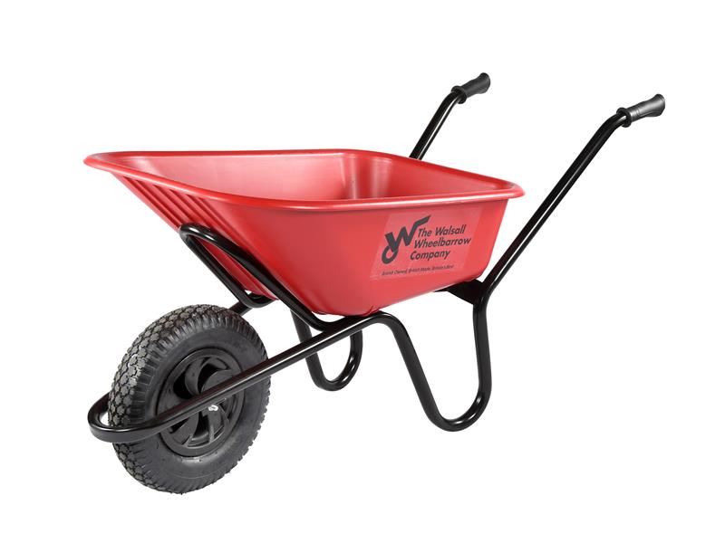 WALRANHDRP - 120L Ranger Heavy-Duty HDPE Wheelbarrow - Pneumatic